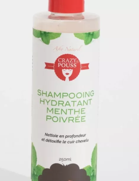 CRAZY POUSS - SHAMPOING À LA MENTHE POIVRÉE